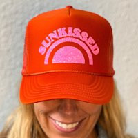 Sunkissed - Orange Trucker | Etsy (US)