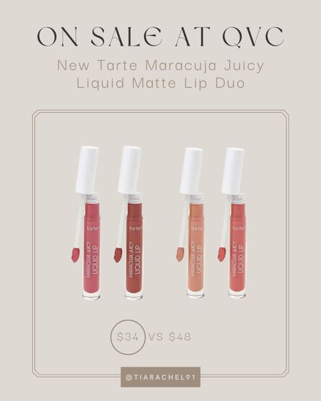 NEW Tarte Liquid Lip Duos exclusively @QVC !
Colors: “Mauves” and “Pinks"
#LoveQVC #ad

#LTKbeauty #LTKsalealert #LTKGiftGuide