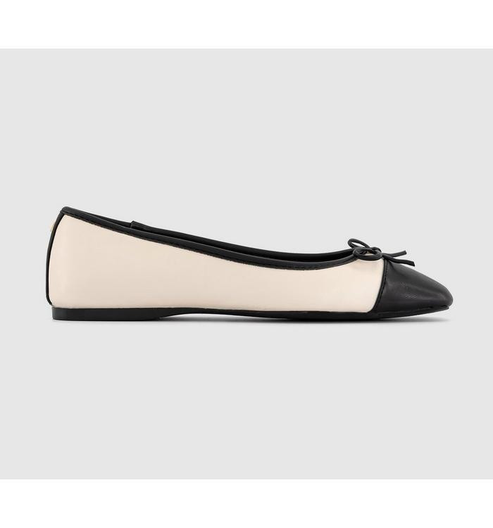 Frolic Square Toe Toecap Ballet Pumps | Office Shoes (UK)