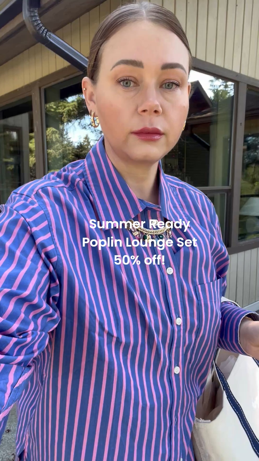 I have always loved sleep chic, and over the years it’s become mainstream. There was a time I wore a pajama set out to the club because it totally passed as a cute two piece set!
 
This set from @gap.canada also comes in yellow and is 50% off! You can do pants or shorts! 



#LTKspring #LTKcanada #LTKsale