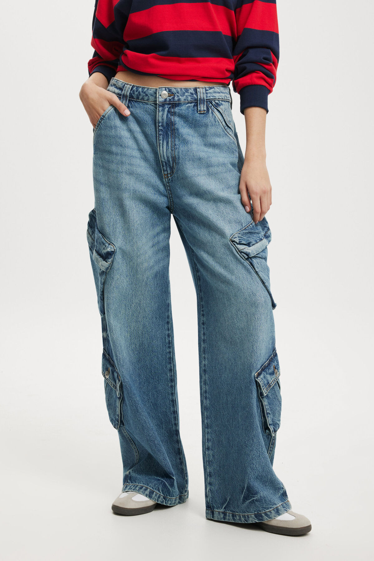 Cargo Super Baggy Jean | Cotton On (US)