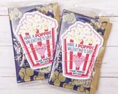 Valentine Popcorn Stickers, Valentine's Day Stickers, Boy Girl Kids Classroom Labels, Poppin' Val... | Etsy (US)