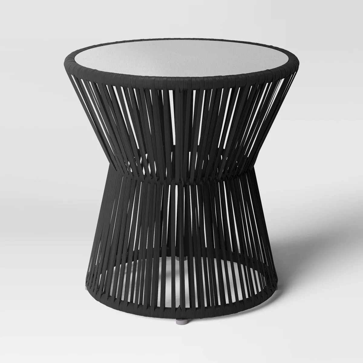 Mackworth Patio Accent Table Black - Threshold™ | Target