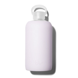 bkr Glass Water Bottle with Smooth Silicone Sleeve for Travel, Narrow Mouth, BPA-Free & Dishwashe... | Amazon (US)