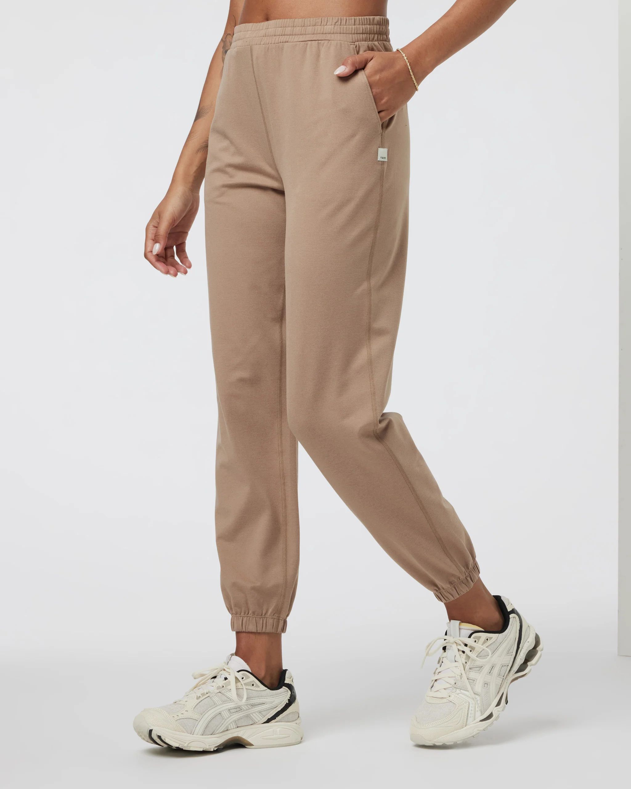 Boyfriend Jogger | Women's Goldenrod Heather Joggers | Vuori | Vuori Clothing (US & Canada)