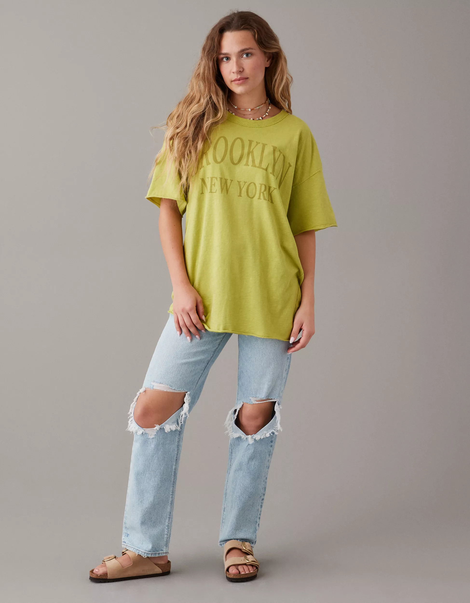 AE Oversized City Graphic Tee | American Eagle Outfitters (US & CA)