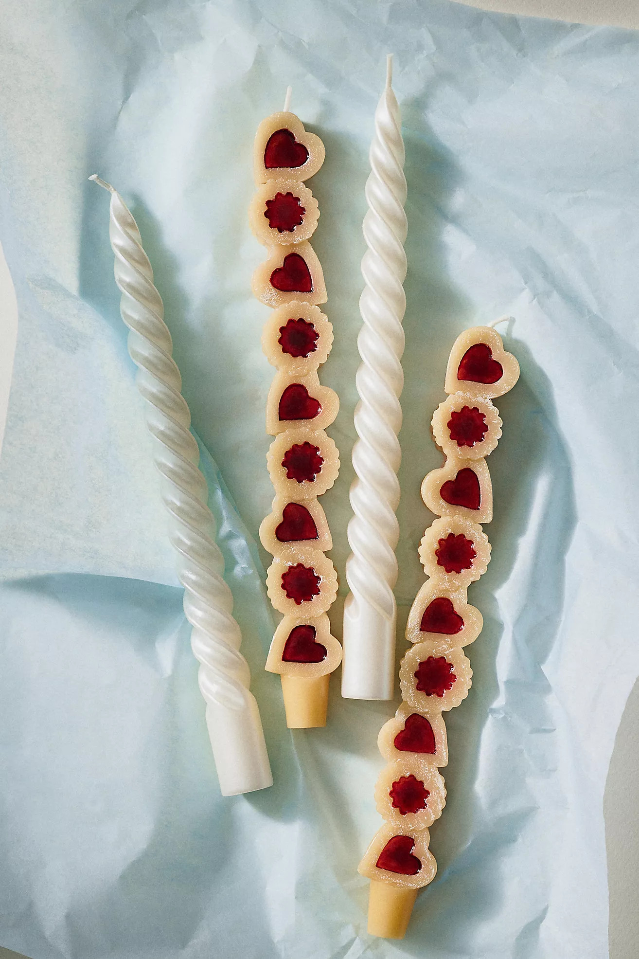 Linzer Cookie Tapers, Set of 2 | Anthropologie (US)