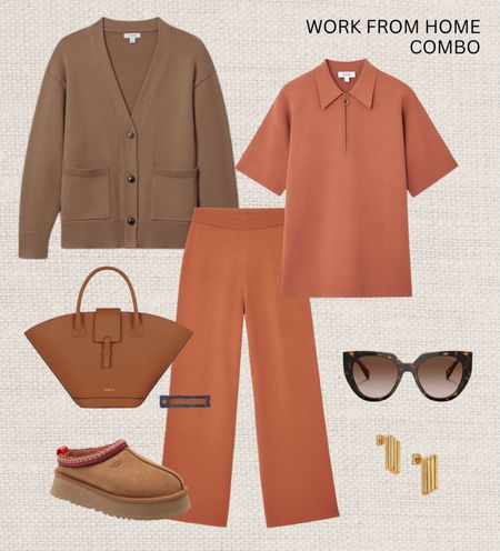 Work from Home Outfit Inspiration!

Read the size guide/size reviews to pick the right size.

Leave a 🖤 to favorite this post and come back later to shop

Winter to Spring Outfit Inspiration, New Season, Transitional Style, Spring Style, Casual Workwear, Work From Home, Brown Cardigan,  COS Rust Orange Knitted Set, Loungewear Set, Tote Bag, Anine Bing Earrings, UGG Taz

#LTKeurope #LTKSeasonal #LTKstyletip