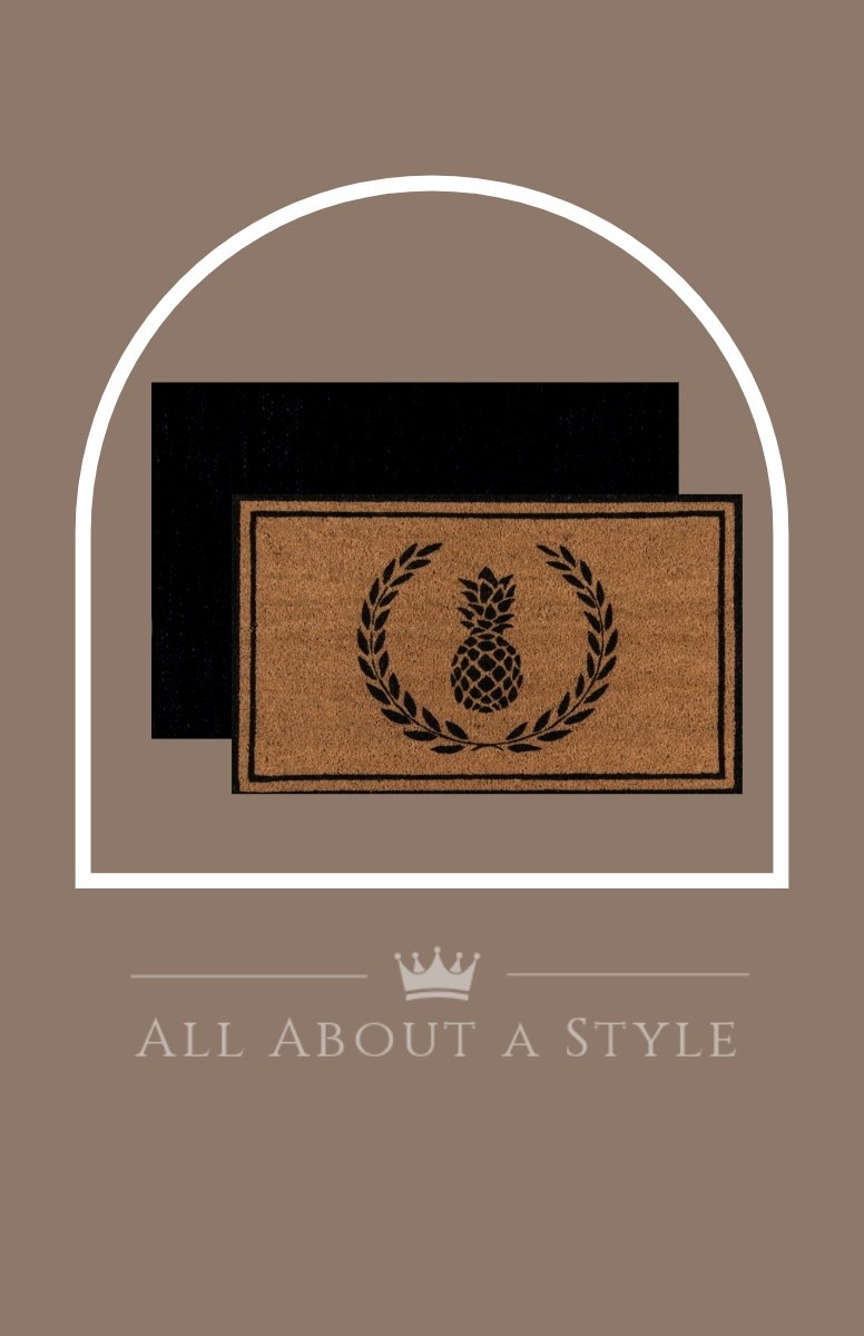 Proof that the smallest details make the biggest statement 🖤🍍 

Tap to shop this elevated front door moment.

#LTKhome #HomeStyle #TapToShop #ElevatedLiving #PorchInspo #FrontEntryDecor