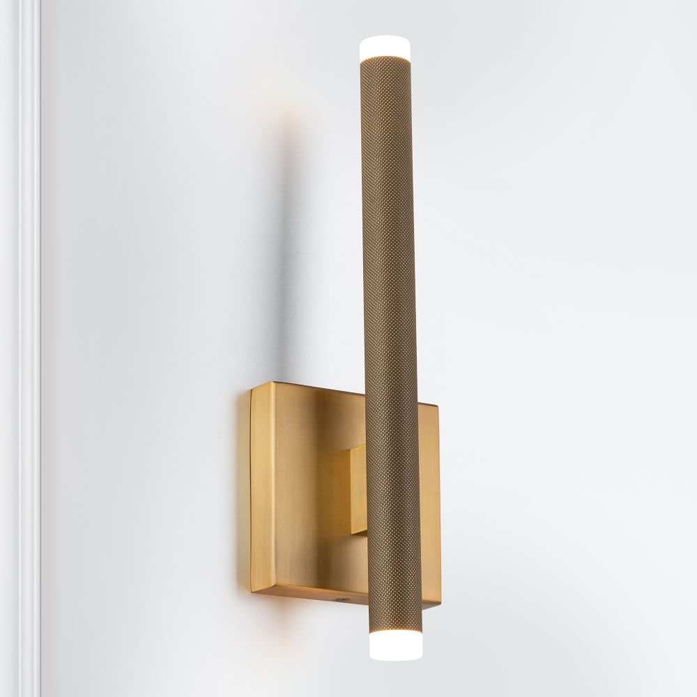 Tubular Metal LED Sconce | West Elm (US)