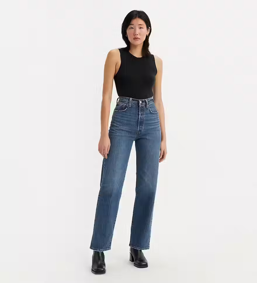 Ribcage Straight Ankle Jeans | Levi's (UK)