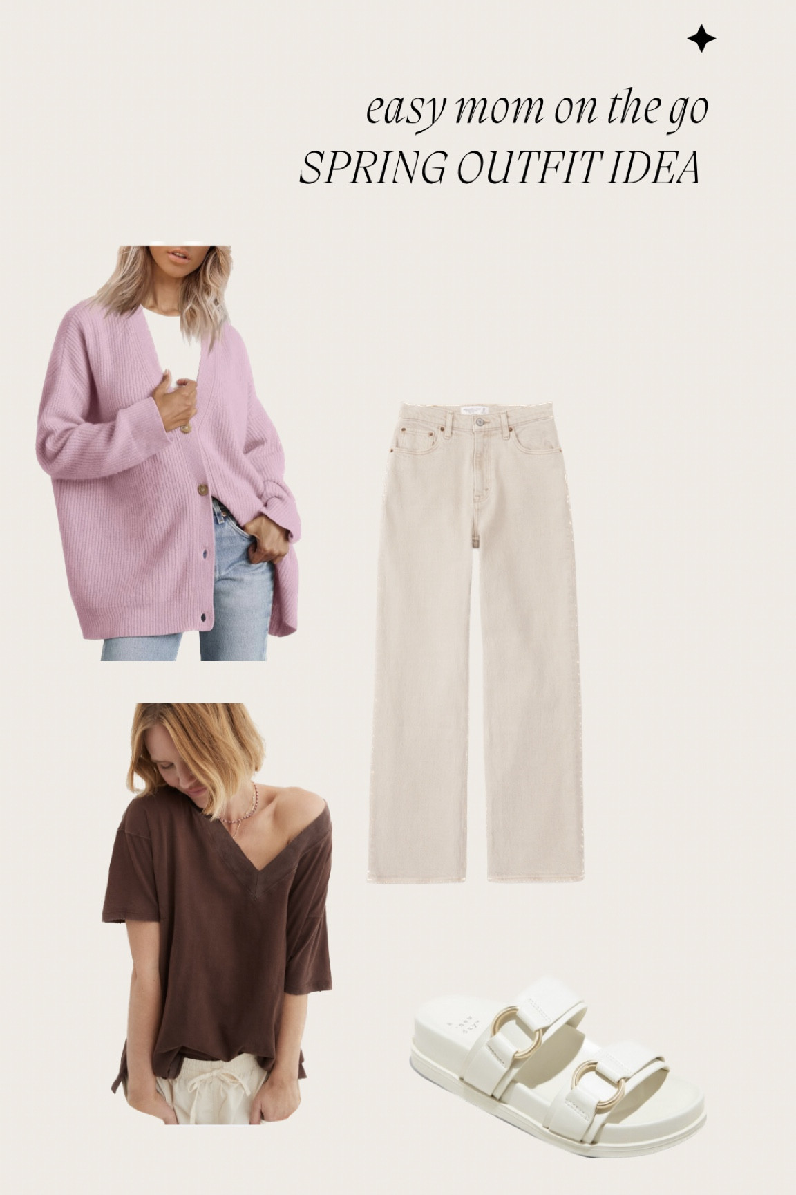 easy mom on the go outfit idea this spring 

#LTKfindsunder100 #LTKstyletip #LTKfindsunder50