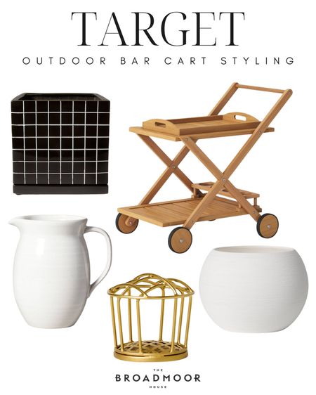 I’m so excited to share my new outdoor bar cart from @Target! #target #targetpartner @targetstyle

#LTKhome #LTKSeasonal #LTKstyletip