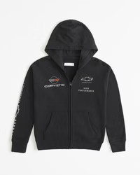 boys corvette graphic full-zip hoodie | boys | Abercrombie.com | Abercrombie & Fitch (US)