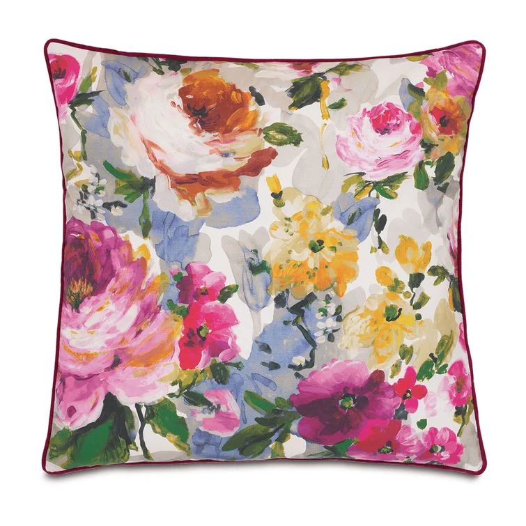 Tresco Bloom Down Floral Euro Pillow Cover & Insert | Wayfair North America