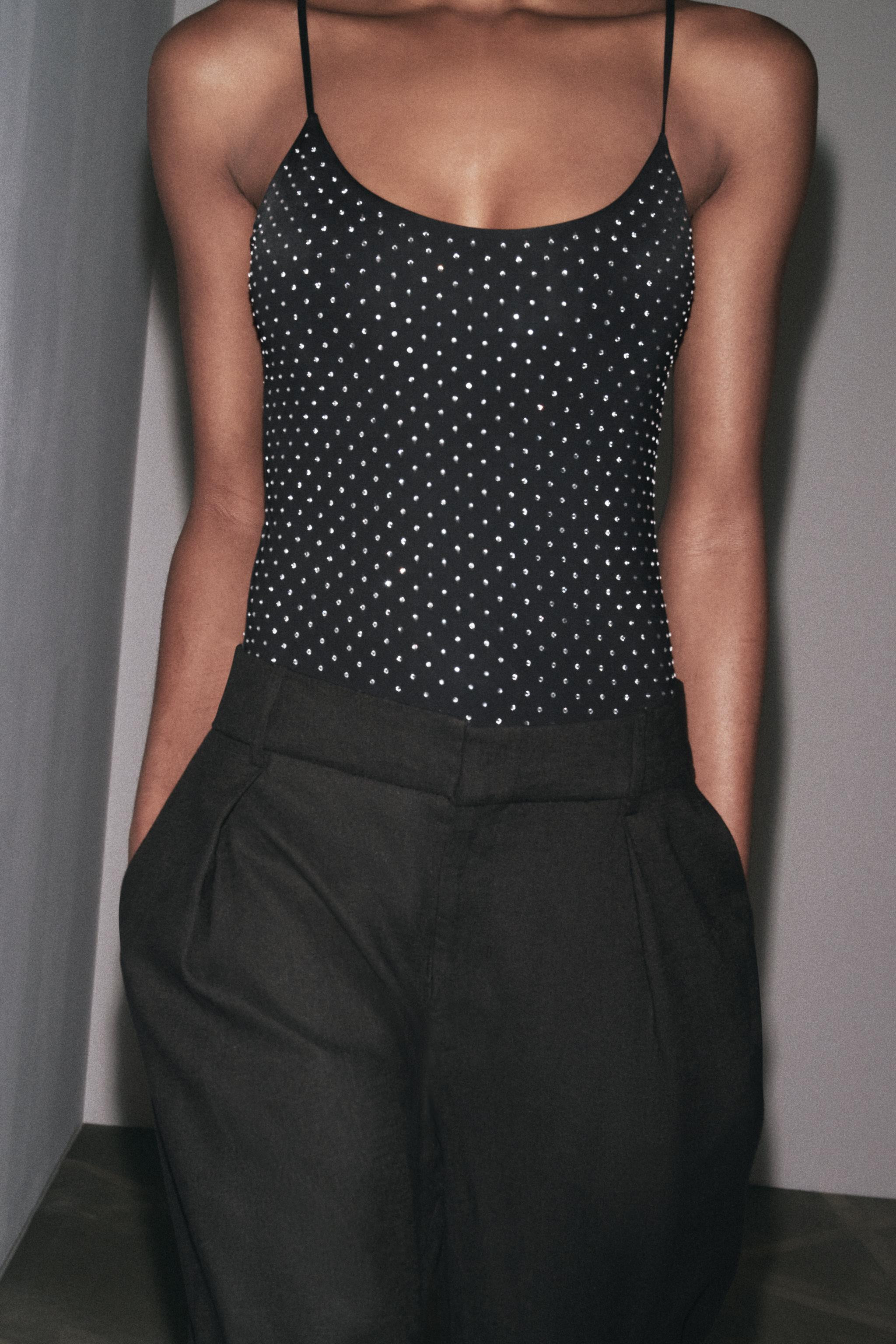 SPARKLY BODYSUIT | Zara US