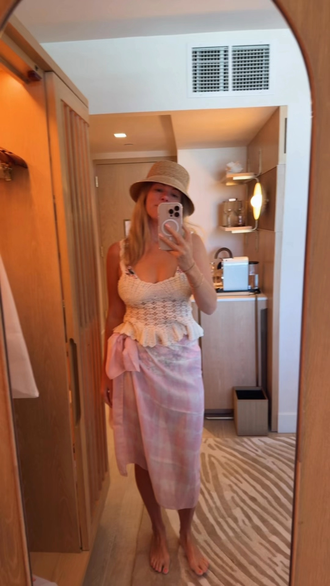 Beach day vibes! This crochet top is so fun and i also wear it with a regular outfit all the time. It’s old but linking similar! Also, mom life haha 

#LTKWatchNow #LTKTravel #LTKSwim