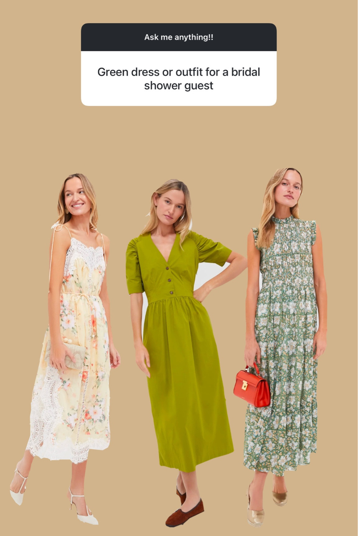 Wedding guest dresses for bridal shower (and could work for wedding day guest too!)

#LTKStyleTip #LTKParties #LTKWedding
