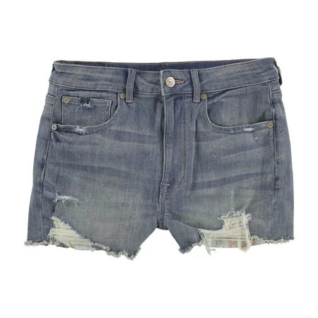 American Eagle Womens Distressed Casual Denim Shorts Blue 6 | Walmart (US)