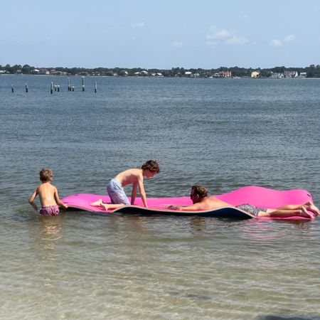 Floating mat that’s perfect for the lake, beach, or even pool! This is the 13x5

#LTKSwim #LTKSeasonal