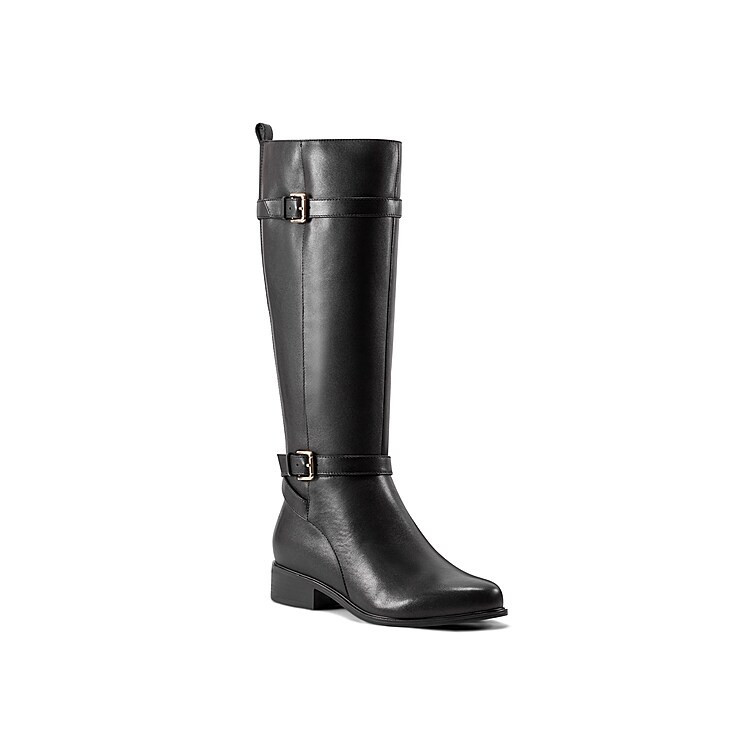 Rockport Wide Width Harper Wide Calf Boot | Women's | Black | Size 11 | Boots | DSW