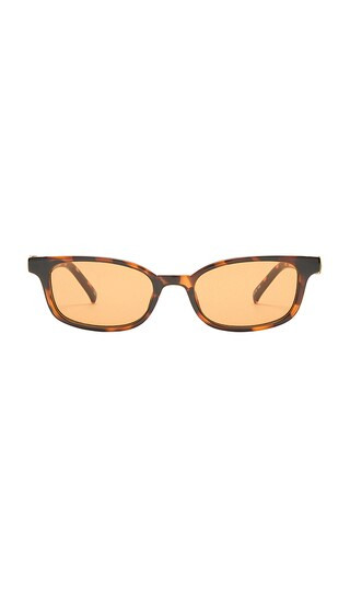 Confidential Sunglasses in Dark Tort & Amber Tint | Revolve Clothing (Global)