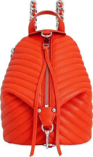 Rebecca Minkoff Julian Small Chevron Quilted Leather Backpack | Nordstrom | Nordstrom