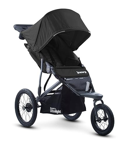 Joovy Zoom 360 Ultralight Jogging Stroller, Large Canopy, Lightweight Jogger, Extra Large Air Fil... | Amazon (US)