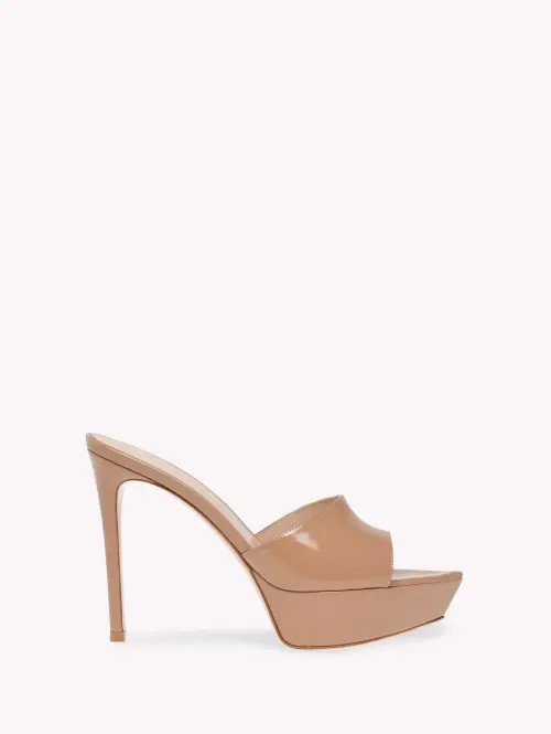 Gianvito Rossi Dasha Mule Mules in Pink Nappa at Nordstrom, Size 35.5 | Nordstrom