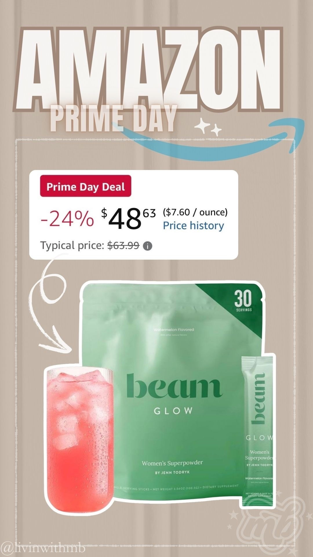 Save on one of my favorite wellness supplements from Beam! Supports cortisol, mood, energy and stress! I have one of these every day! 🫶🏼

#LTKselfcare #LTKBeauty #LTKSaleAlert