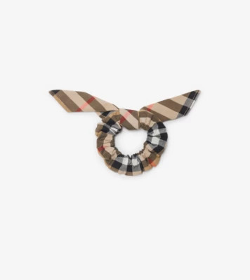 Check Cotton Scrunchie | Burberry (US)