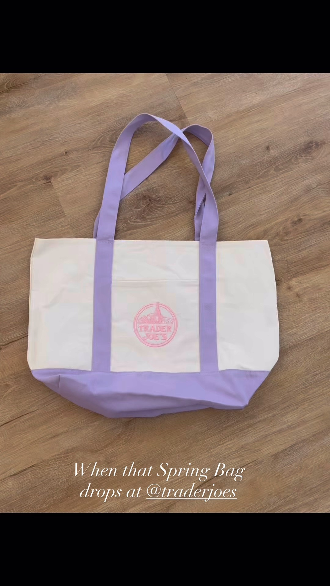 When that Spring Bag drops at Trader Joe’s 💃🏻

The best and cheapest canvas bags are a must have this spring and summer…check your local store for stock 🛍️ 

#LTKootd #LTKmomlife #LTKSeasonal