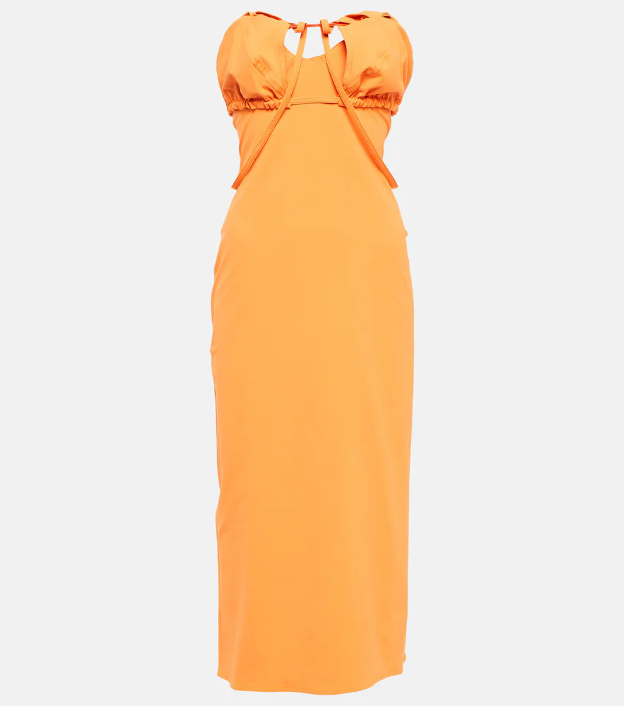 Jacquemus La Robe Bikini cotton-blend midi dress | Mytheresa (UK)