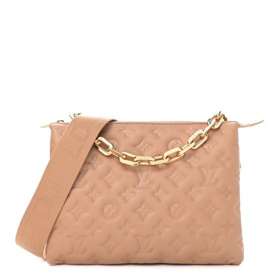 LOUIS VUITTON

Lambskin Embossed Monogram Coussin PM Camel | Fashionphile