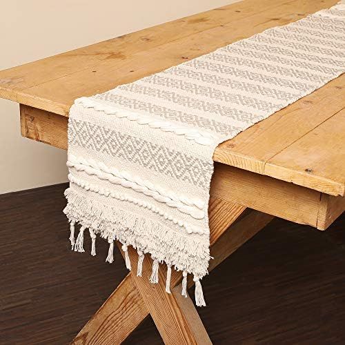 REDEARTH Table Runner-Hand Woven Exquisite Artisan Made Boho Decorative Placemats for Dining Tabl... | Amazon (US)