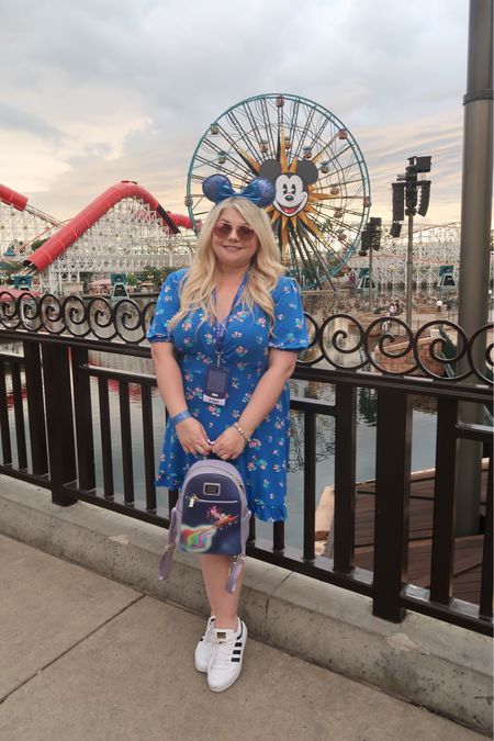 I’m obsessed with blue lately and this New Look dress is one of my faves to wear in the parks 🎡 

#LTKcurves