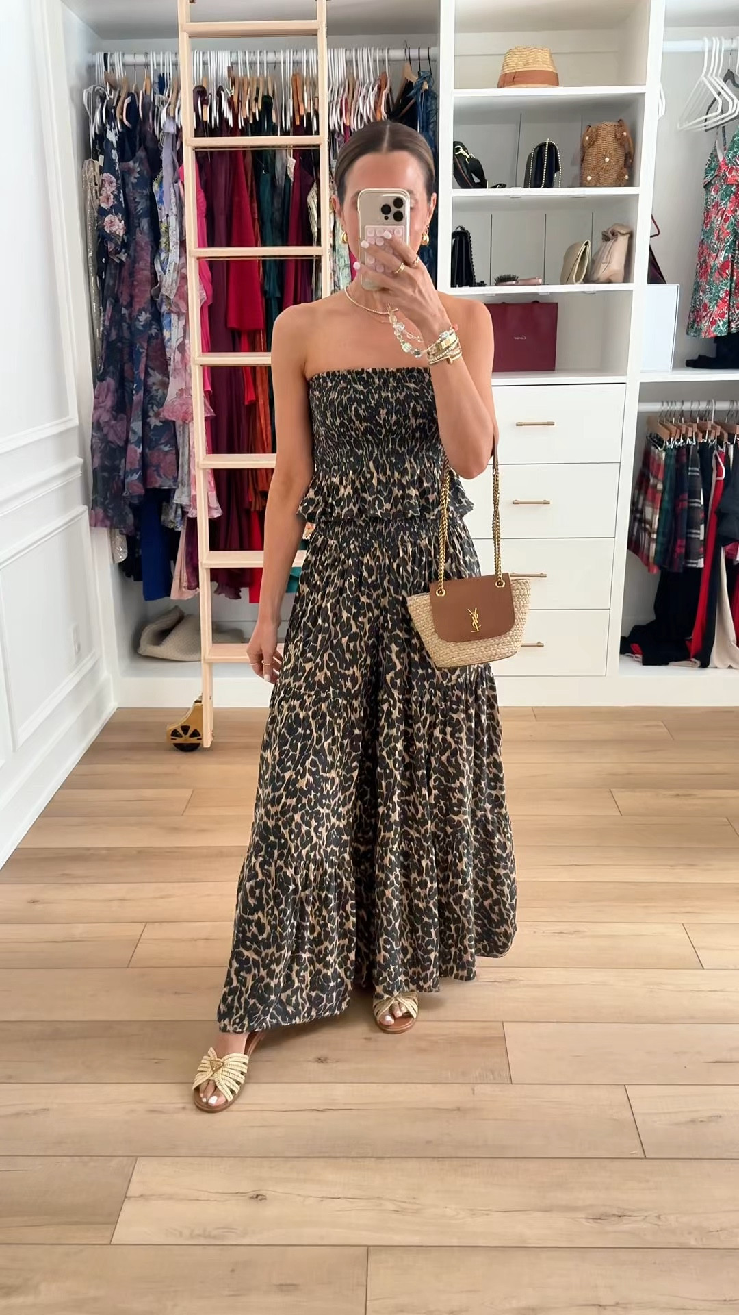 New Aerie matching wide leg pant set - XS in top and XS short in pants. Summer outfit. Beach vacation. Resort wear. Resort outfit. Swimsuit coverup. Prada raffia slides. YSL raffia bag. Festival outfit. Concert outfit. 

#LTKootd #LTKTravel #LTKFestival