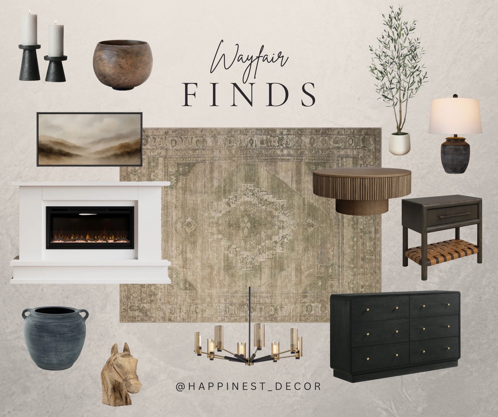Moody decor,neutral,organic style,wayfair memorial day sale

#LTKSeasonal #LTKHome