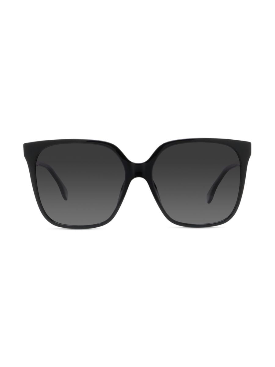 Fendi Fine 59MM Square Sunglasses | Saks Fifth Avenue