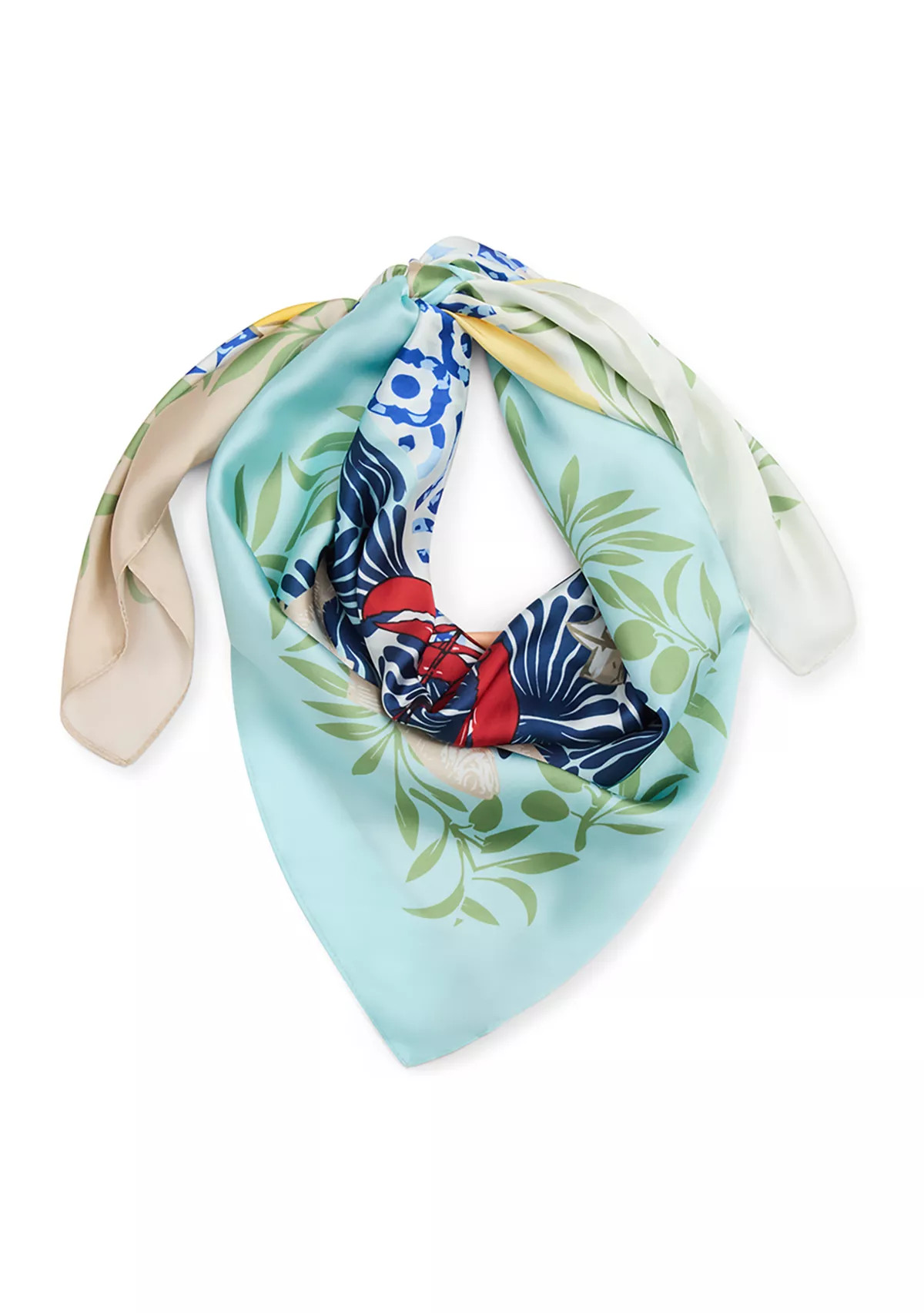 Grecian Summer Square Scarf | Belk