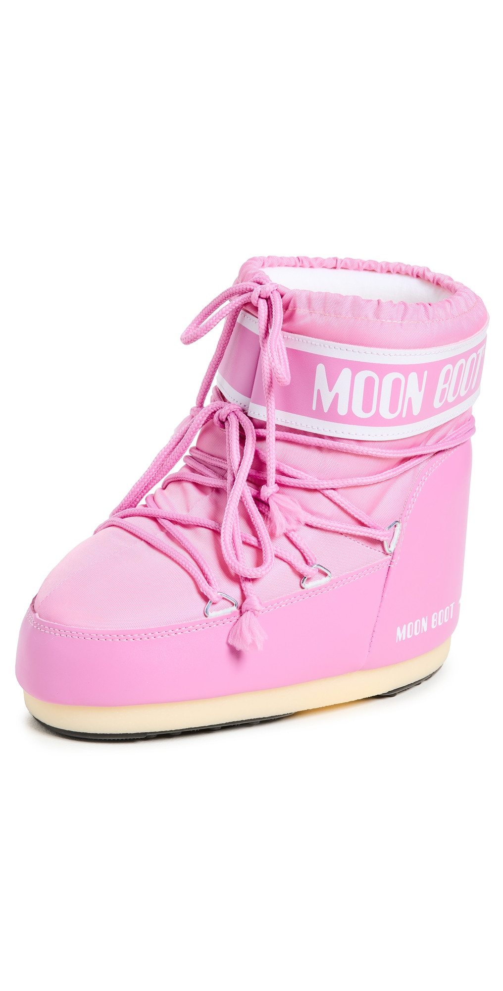 Moon Boot Icon Low Nylon Boots Pink 36/38 | Shopbop