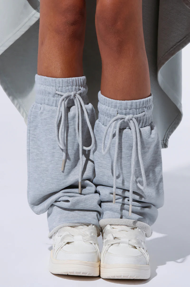 VIBES FRENCH TERRY LEGWARMERS | AKIRA