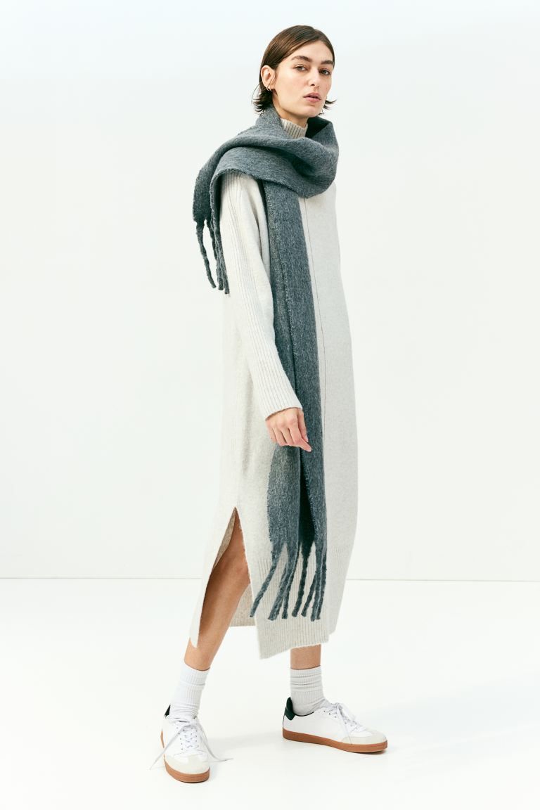 Knit Mock Turtleneck Dress | H&M (US + CA)