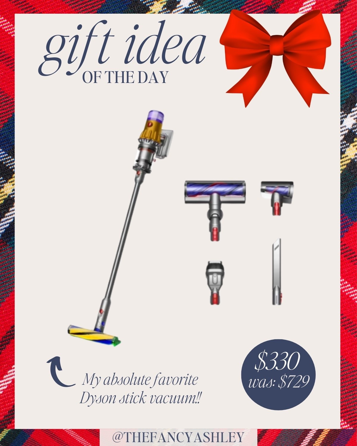 Gift idea of the day - Dyson V12 Detect Slim Cordless Vacuum Cleaner! This is my absolute all time fave vacuum cleaner - super lightweight, works great, and shows you all the dirt. On major deal at Walmart like over half off, this is a run don't walk! Makes a great holiday gift or treat yourself moment. #DysonVacuum #WalmartDeals #VacuumCleaner #GiftGuide #HolidayGifts #DysonV12 #HomeEssentials #BlackFridayDeals #WalmartFinds


#LTKHoliday #LTKGiftGuide #LTKHome
