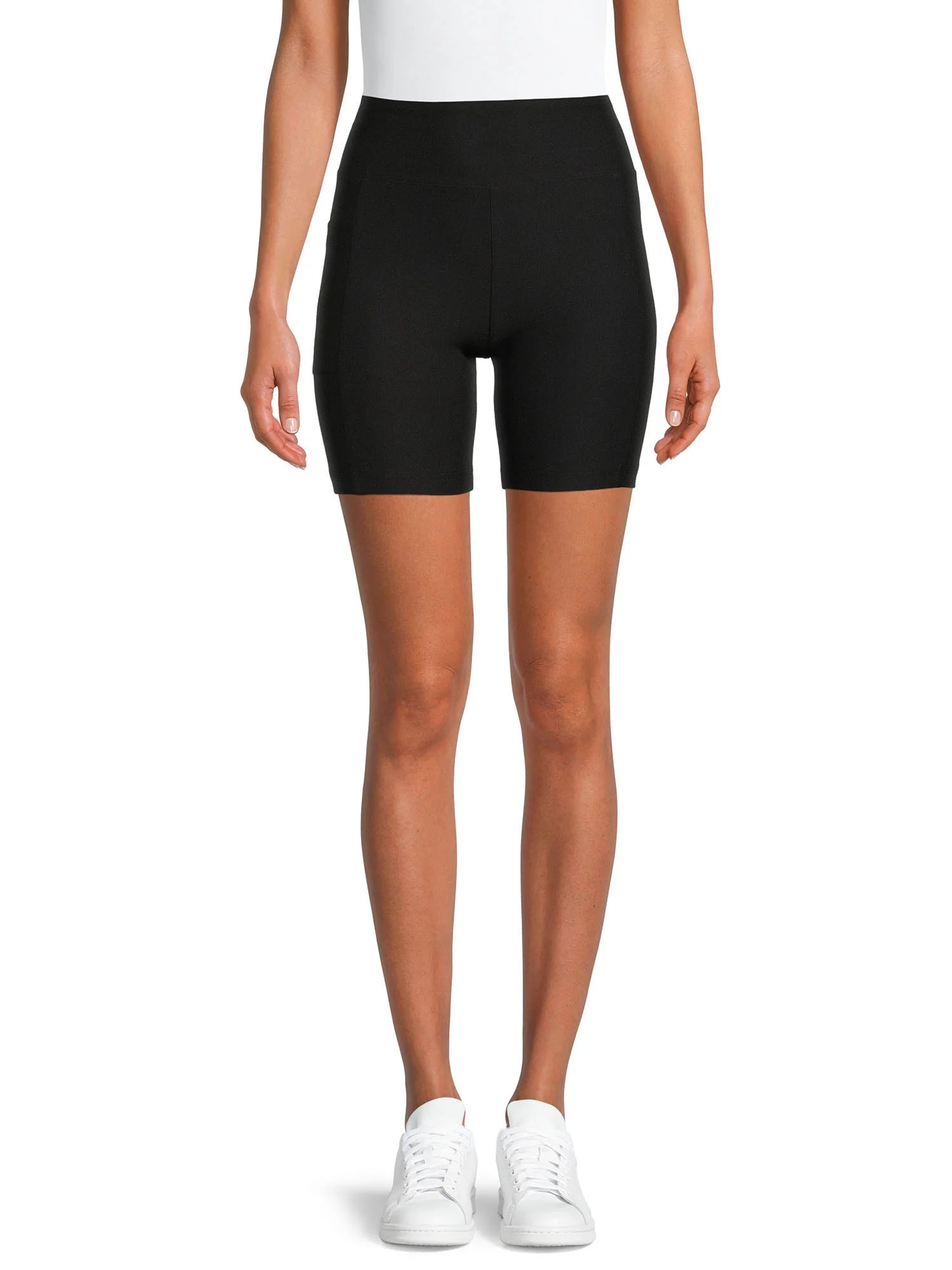 No Boundaries Junior's High Rise Bike Shorts | Walmart (US)