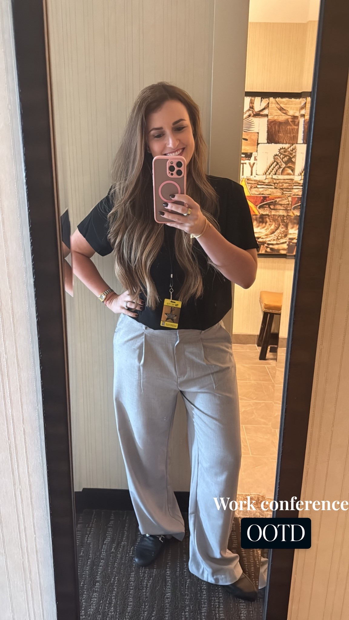 Day 1: Work conference OOTD! #WorkWear 

#LTKStyleTip #LTKWorkwear #LTKMidsize