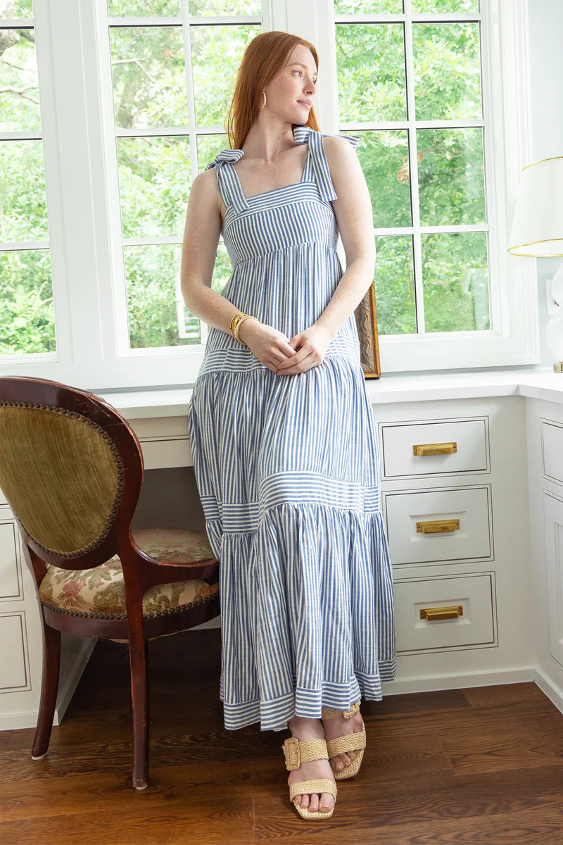 Nellie Dress- Blue | Avara