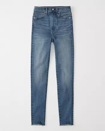 Ultra High Rise Super Skinny Jeans | Abercrombie & Fitch US & UK