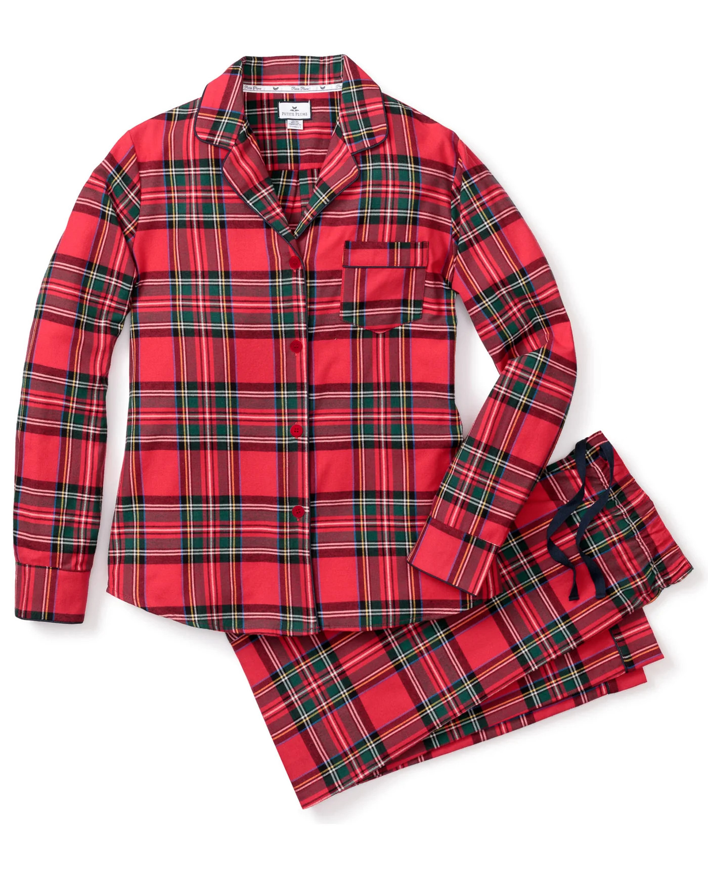 Women's Imperial Tartan Pajama Set | Petite Plume