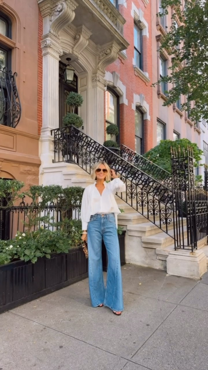 This is such an elevated white blouse and great pair of denim to have in your closet! I love the shape, and the top is super affordable! Wearing XS top, 25 jeans 

Loverly Grey, Walmart, white blouse, closet staples, fall outfit, New York

#LTKNYFW #LTKSeasonal #LTKootd